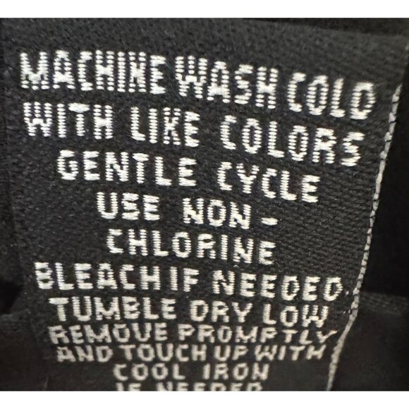 2/$30Torrid Plus Size 5 Black Sheer Polka Dot Yellow Black Tunic Top Ruffles - Picture 5 of 16